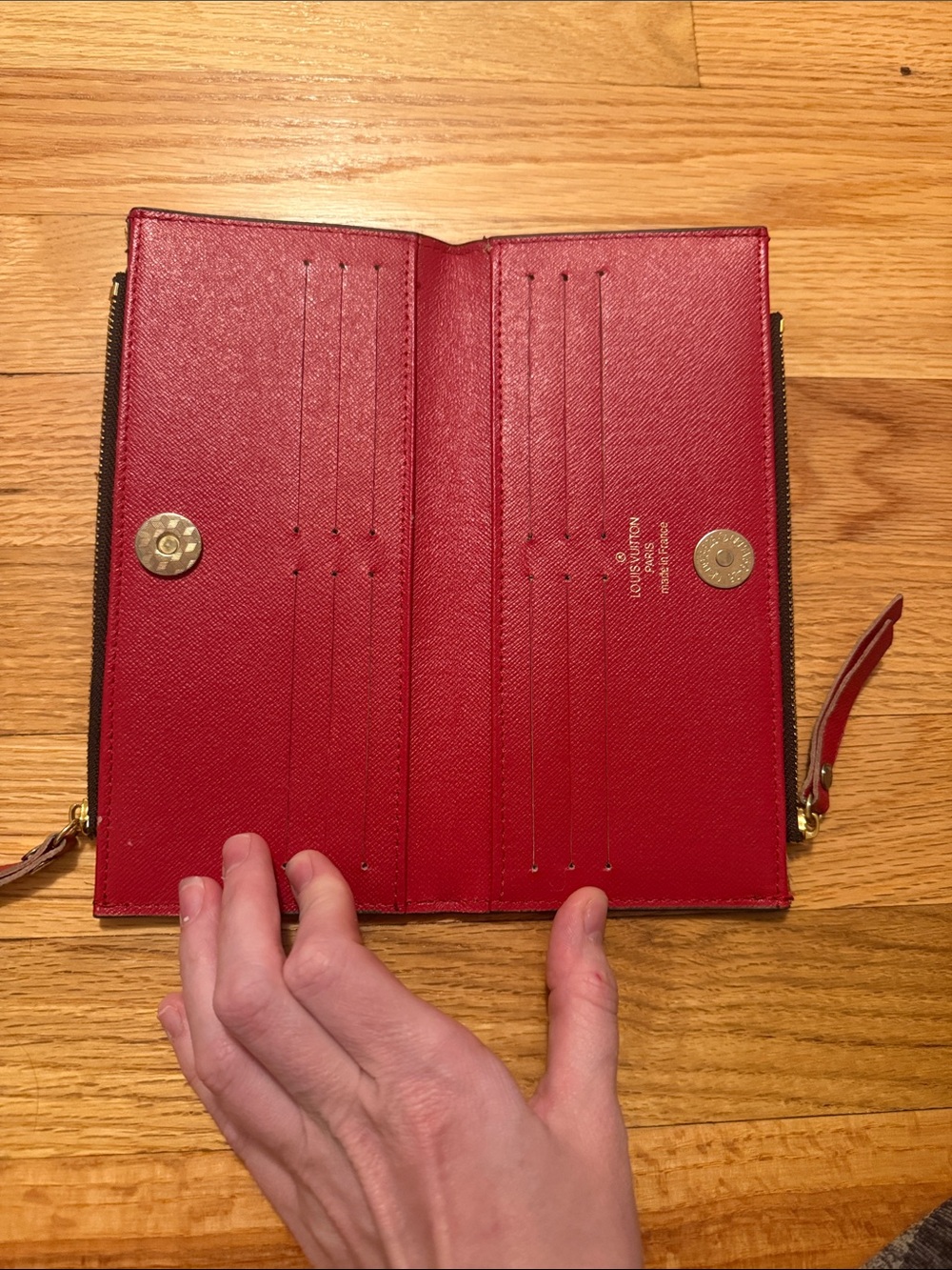 Double Zip Wallet - Picture 5 of 6